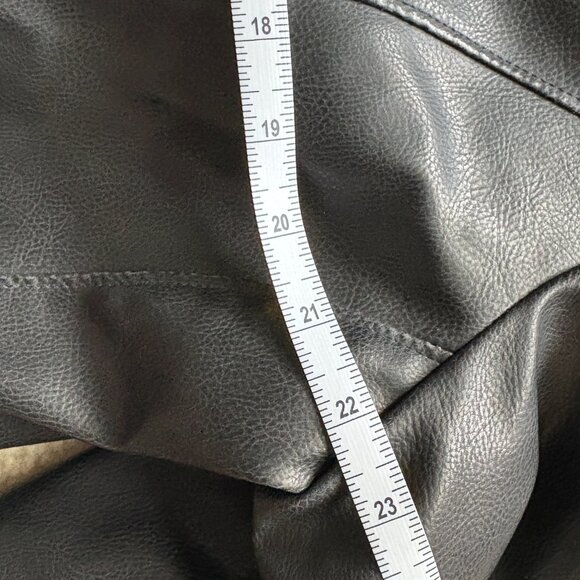 Leather Bomber Jacket - Picture 5 of 9